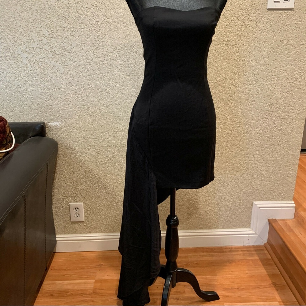 Flavio Castellani  Black Sweetheart Italian Dress